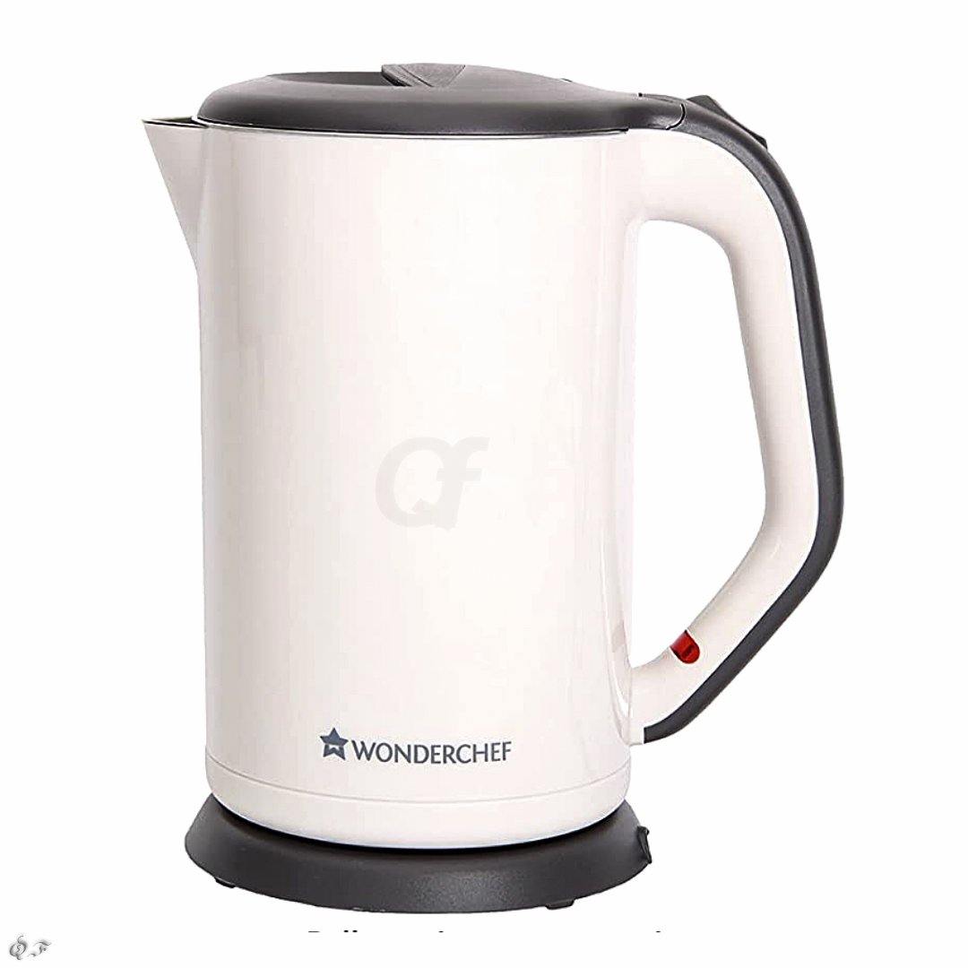 Wonderchef LUXE Electric Kettle (Ivory) - Main Image