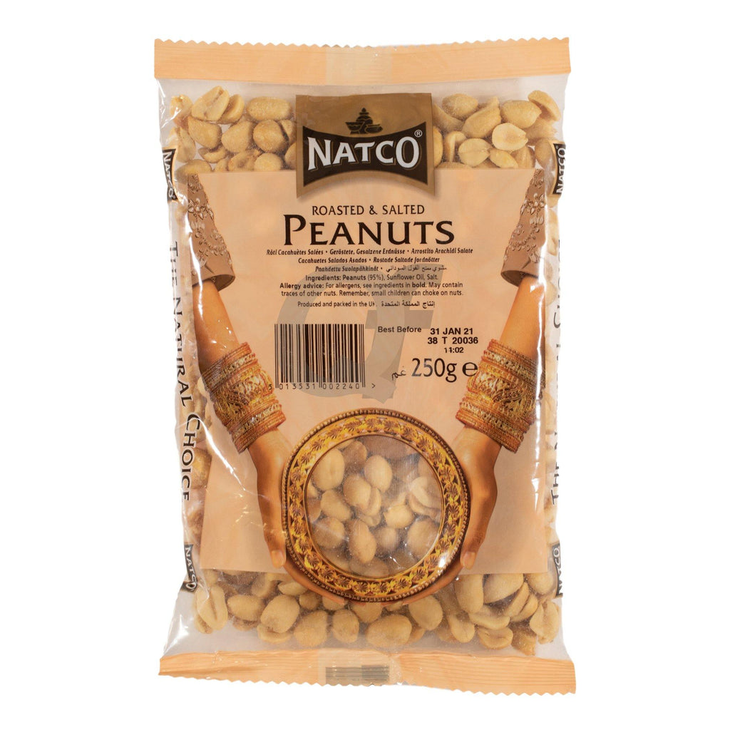 Natco Roasted and Salted Peanuts 250g