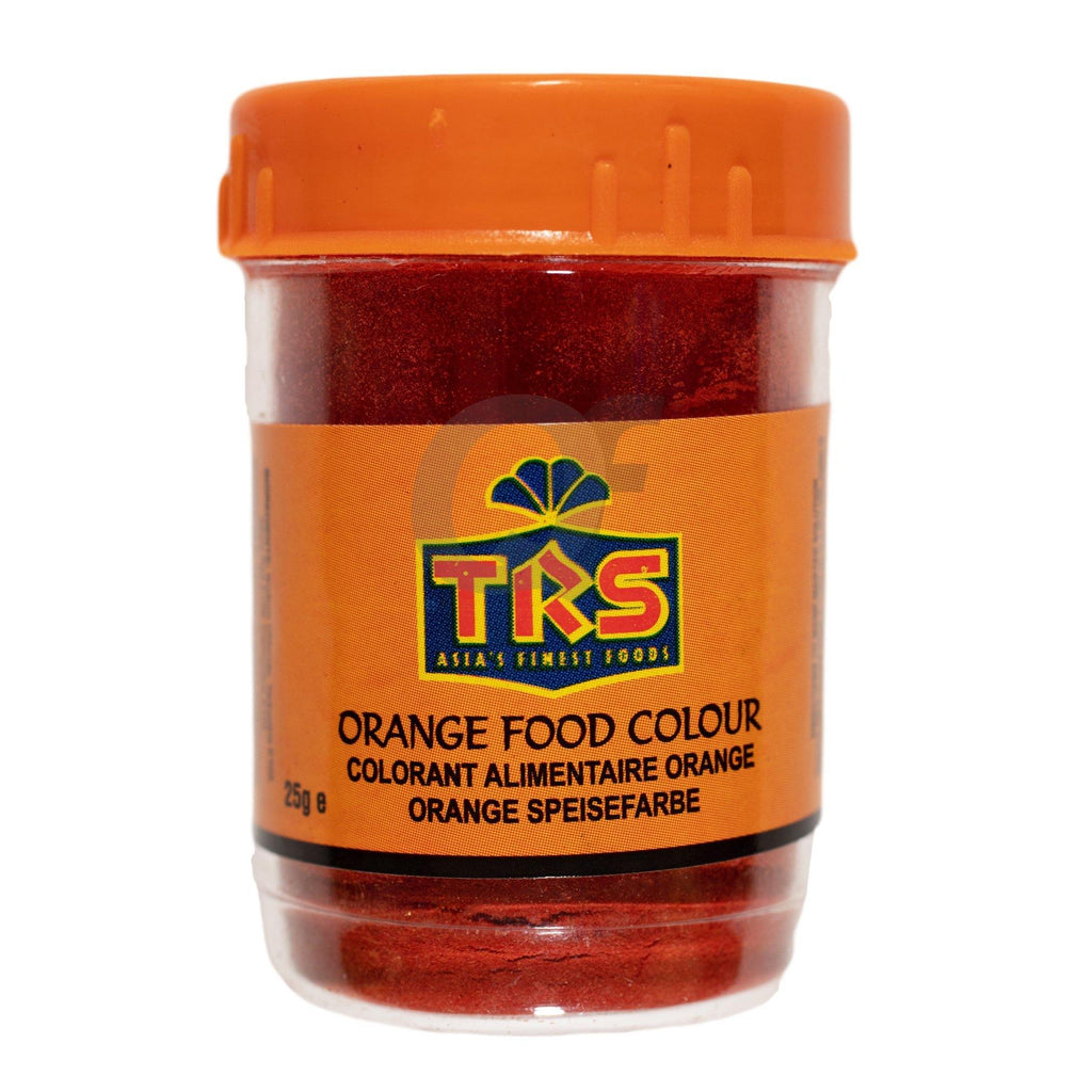 TRS deep orange food colour 25g