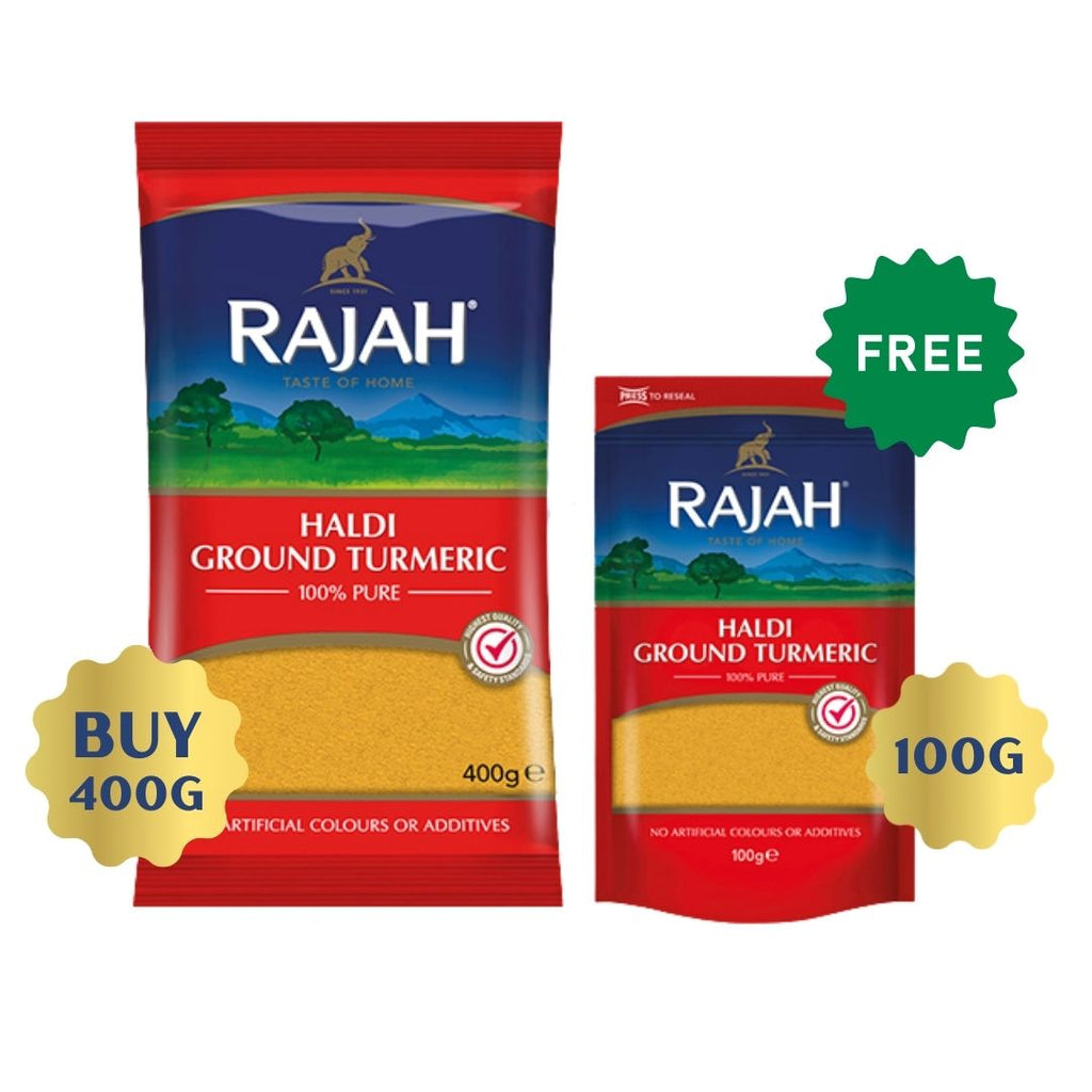 Rajah Haldi Ground Turmeric 400g + 100g Free