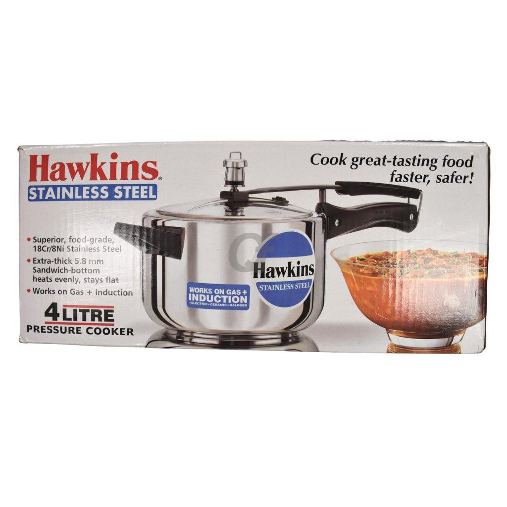 Hawkins Stainless Steel Pressure Cooker 4 Litre