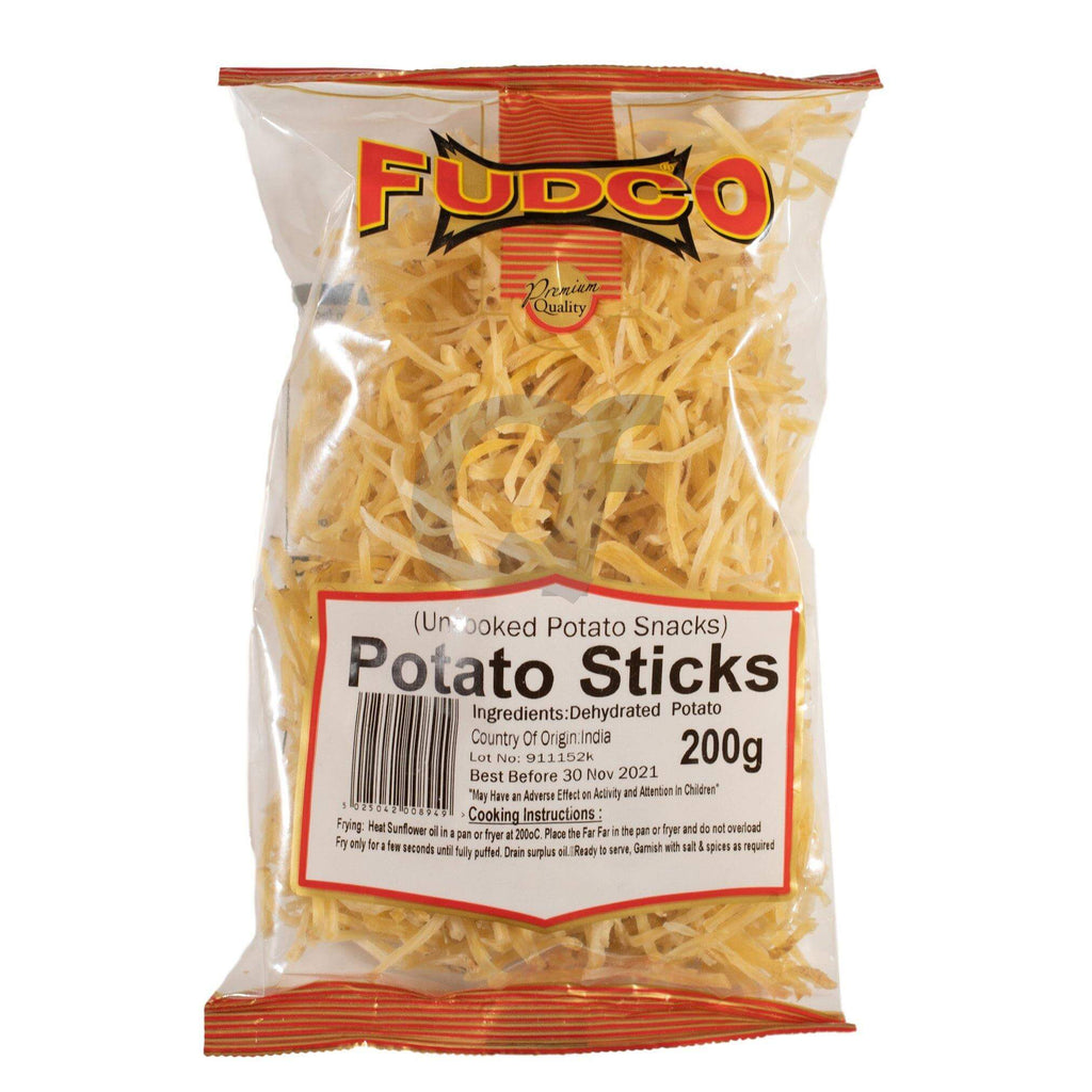 Fudco Potato Sticks Uncooked 200g