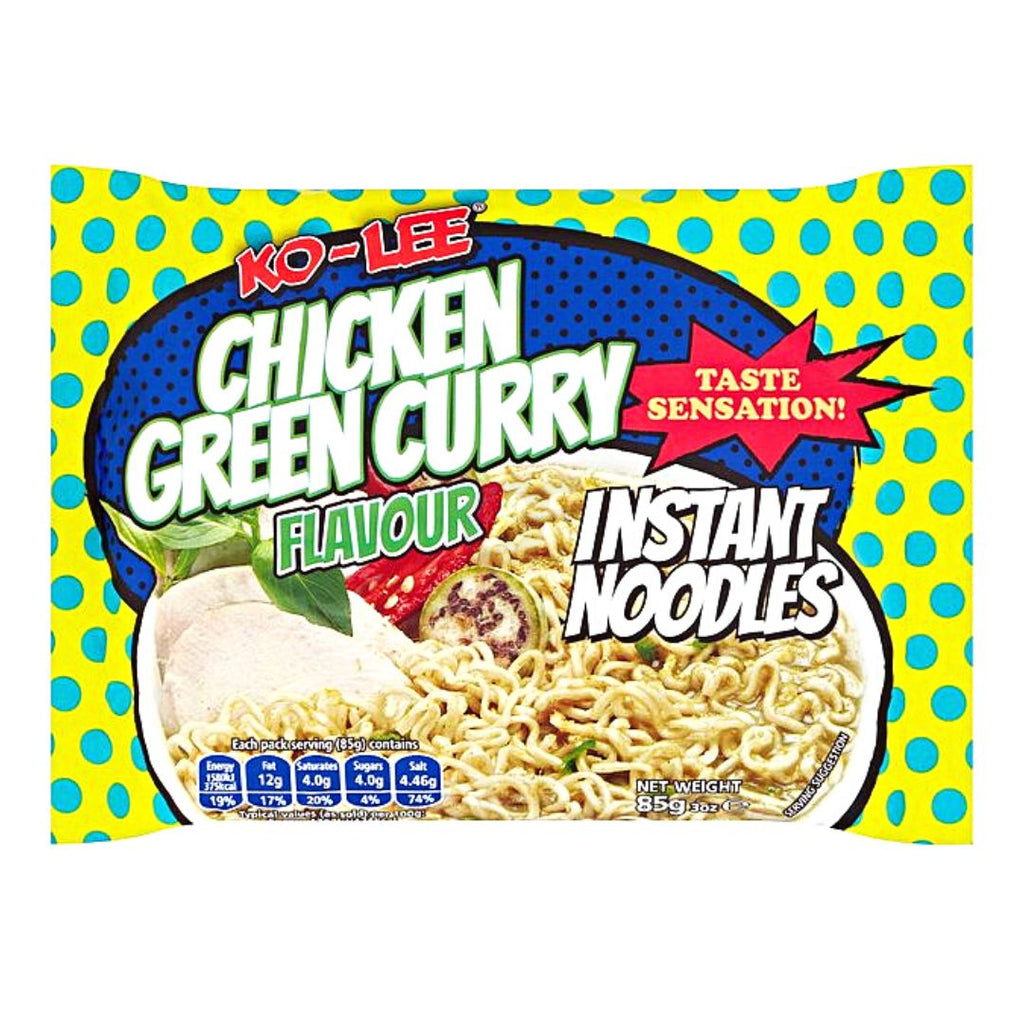 Ko Lee Chicken Green Curry Flavour Noodles