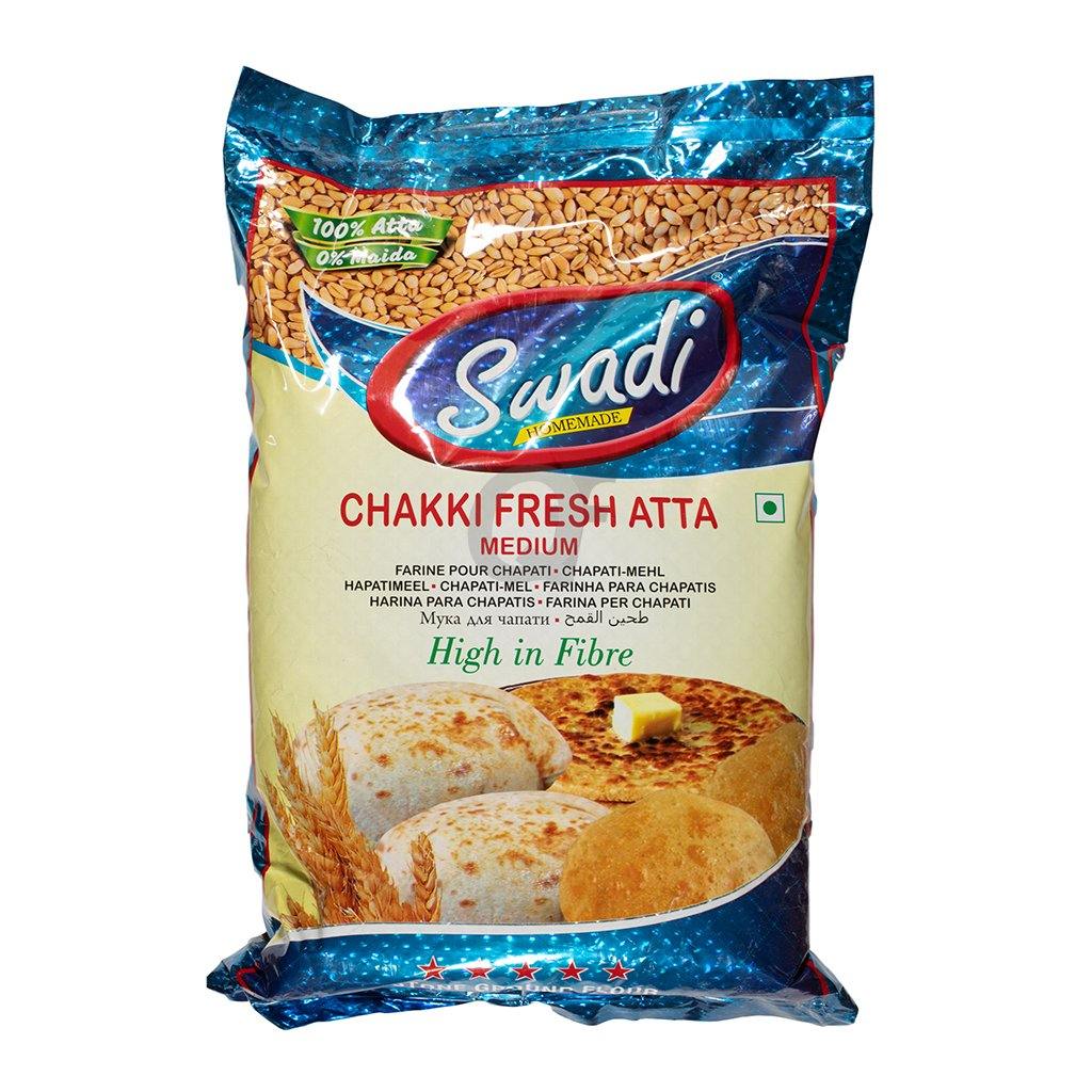 Swadi Chakki Fresh Atta medium