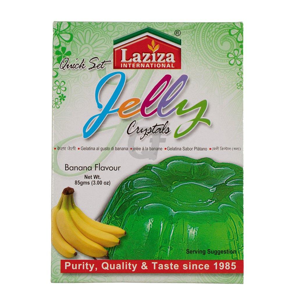Laziza Jelly Crystal Banana 85g