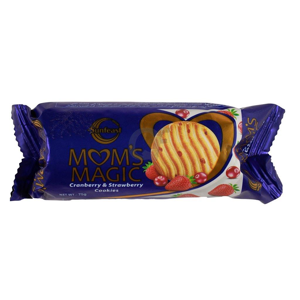 Mom's Magic Canberry & Strawberry Cookies 75g