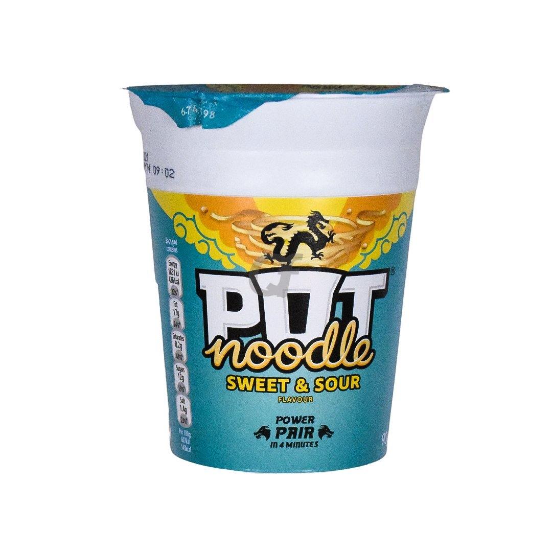 potnoodlesweetandsourPot Noodle flavour All Pot Noodle Flavours