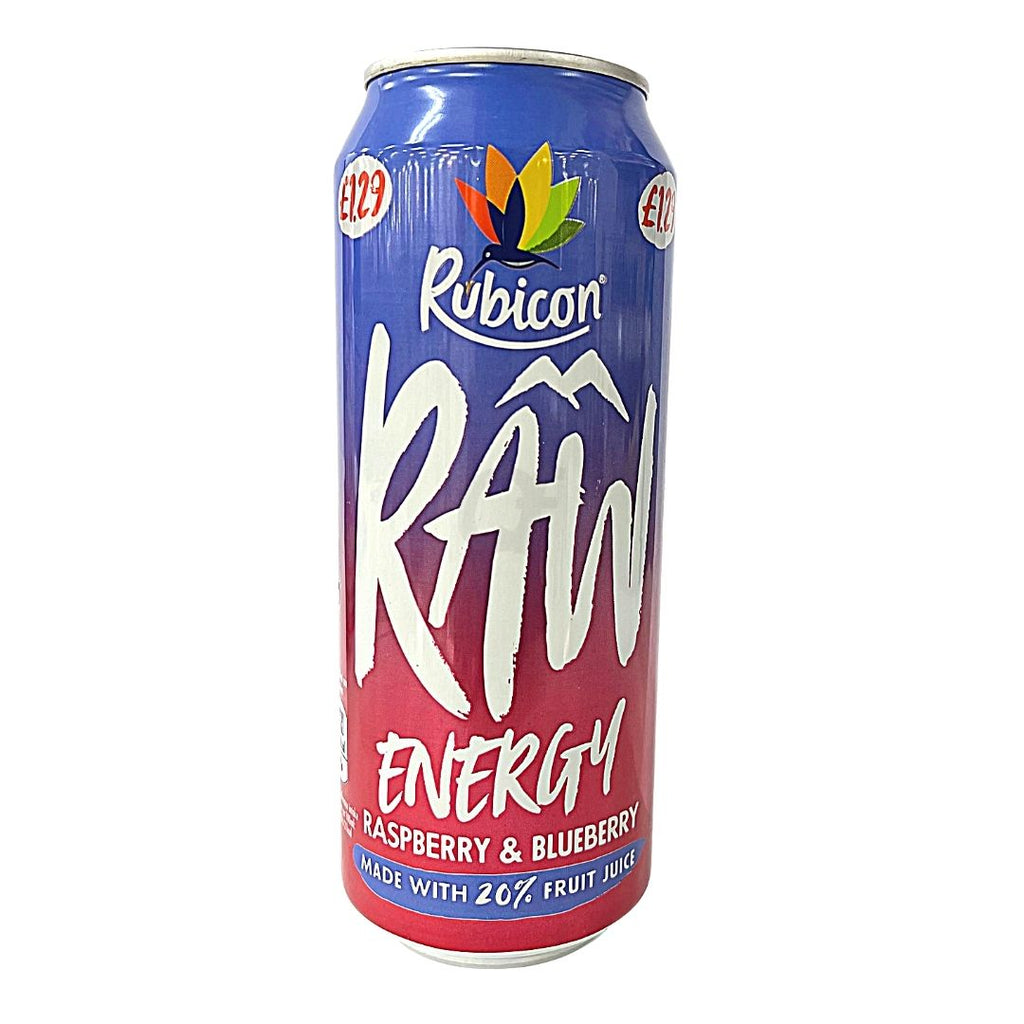 Rubicon Raw Energy Raspberry & Blueberry