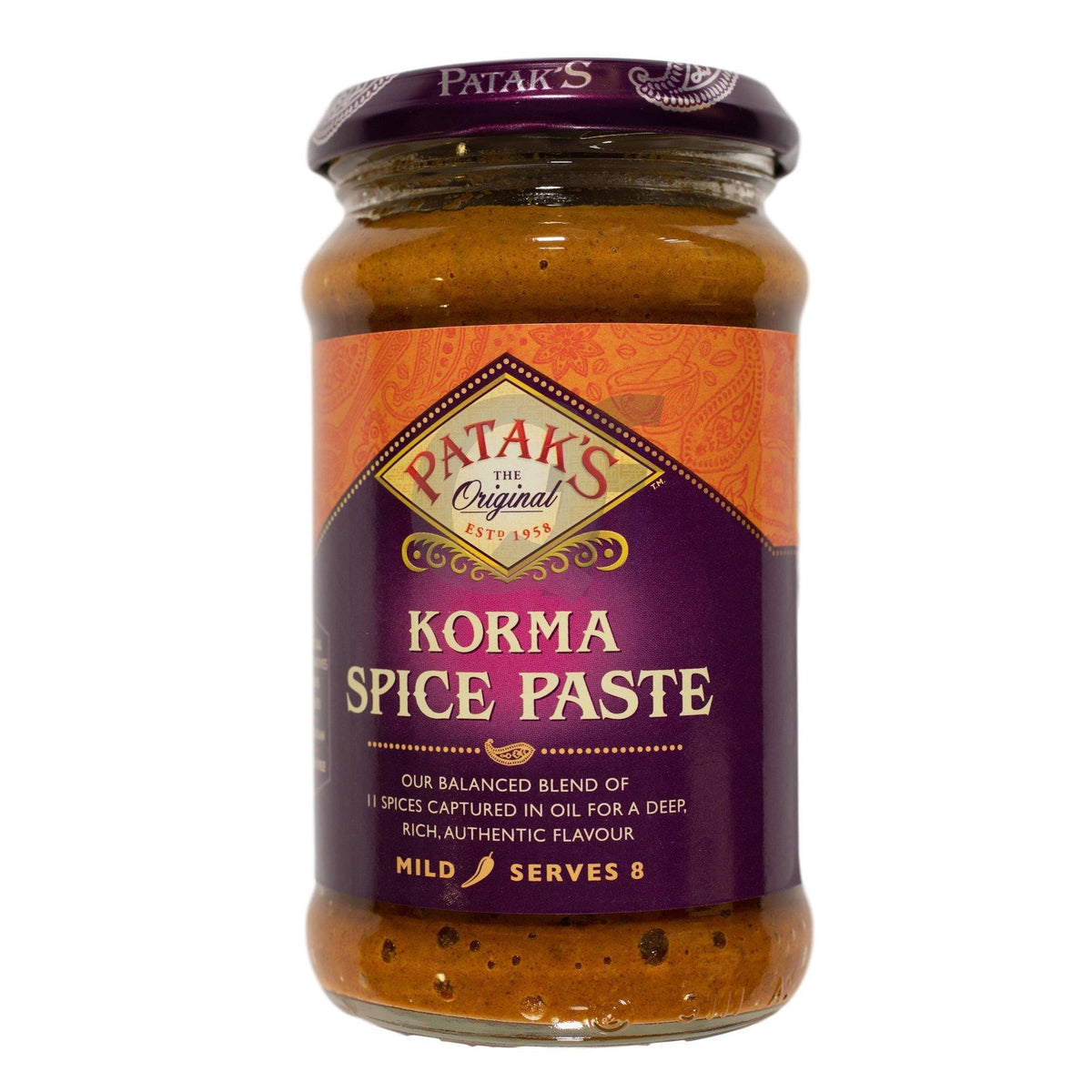 Pataks Korma Spice Paste 290g | Pataks Korma Paste | Pataks Korma Curry ...