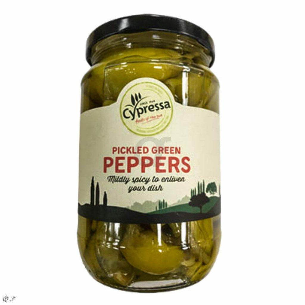 Cypressa Pickled Green Peppers 670g