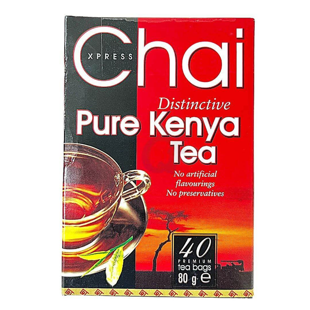 Express Chai Pure Kenya Tea 80g (40 Tea Bags)