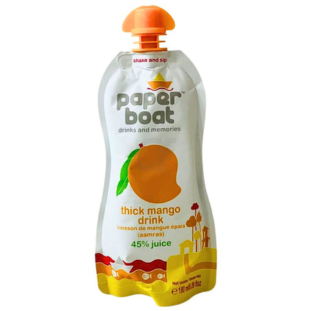 Paper boat thick mango drink