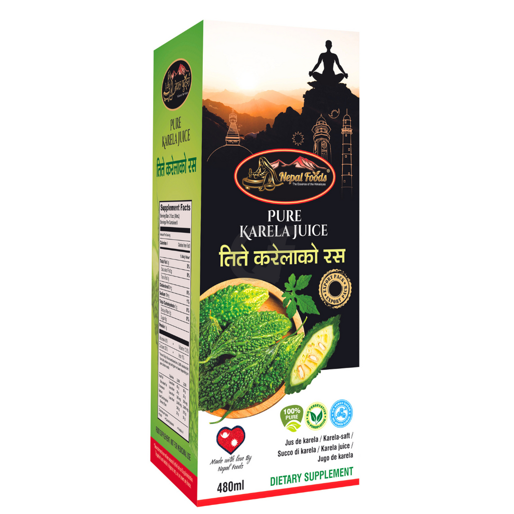 Nepal foods pure karela juice