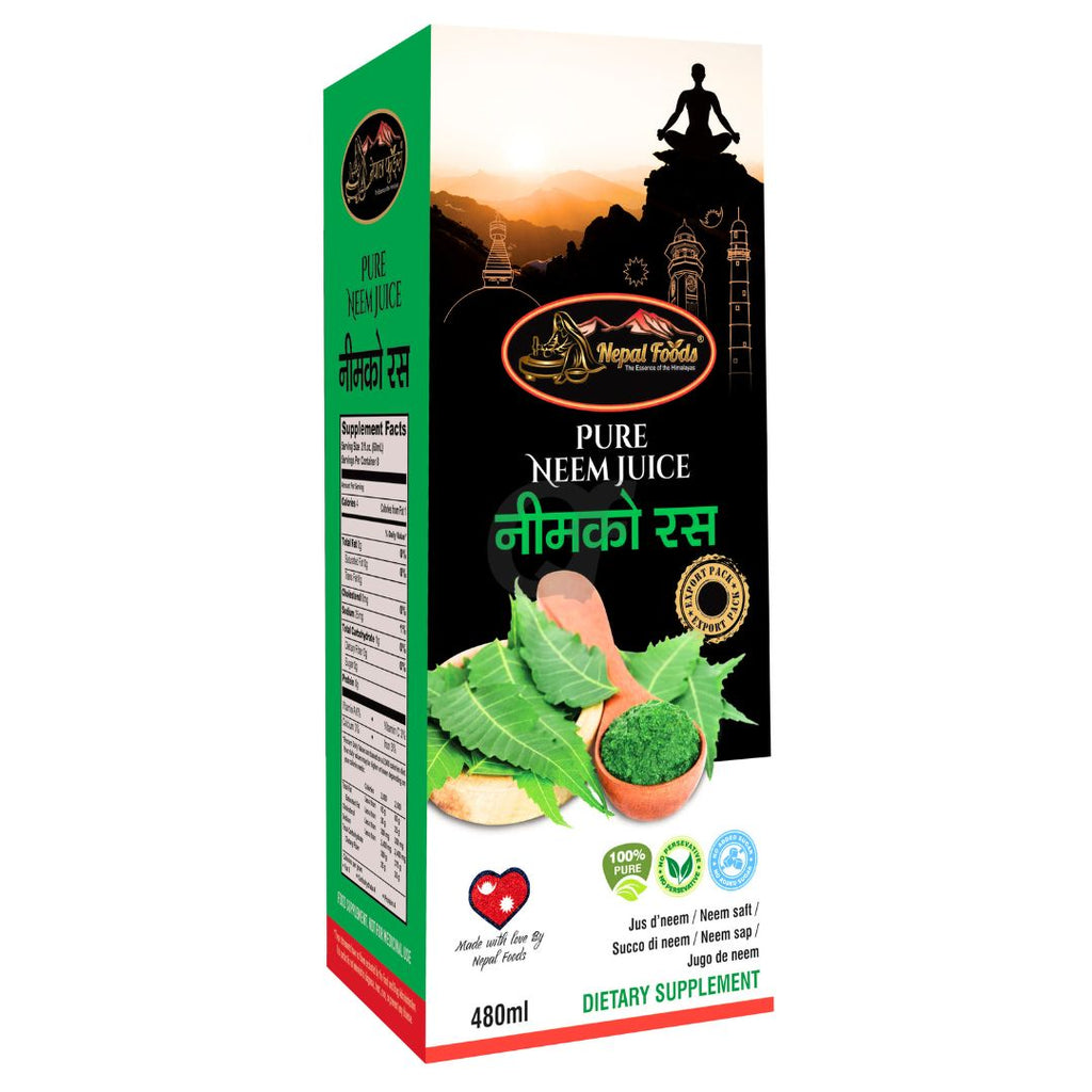 Nepal foods pure neem juice