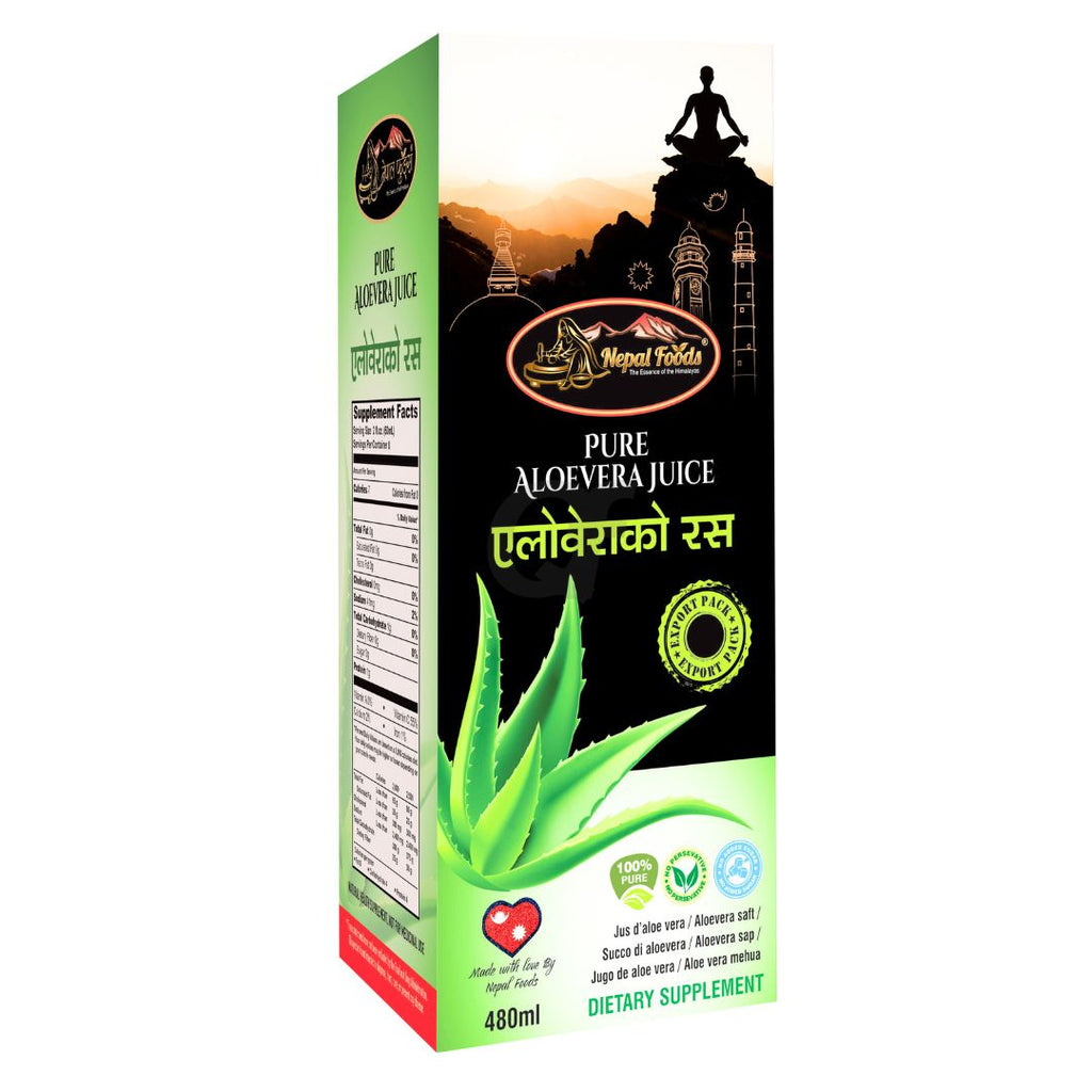Nepal foods pure aloevera juice