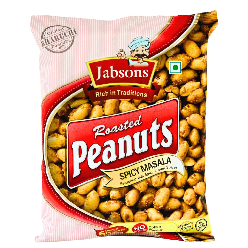 Jabsons Roasted Peanuts (Spicy Masala)