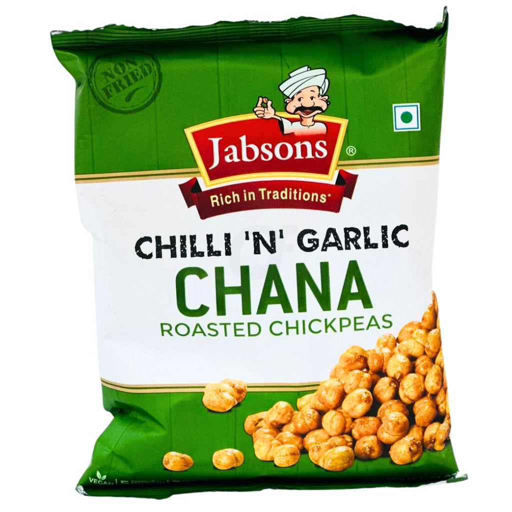 Jabsons Chilli and Garlic Chana roasted chickpeas