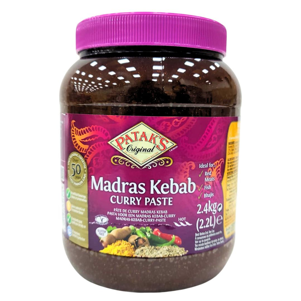 Pataks Madras Kebabcurry Paste 2.3Kg