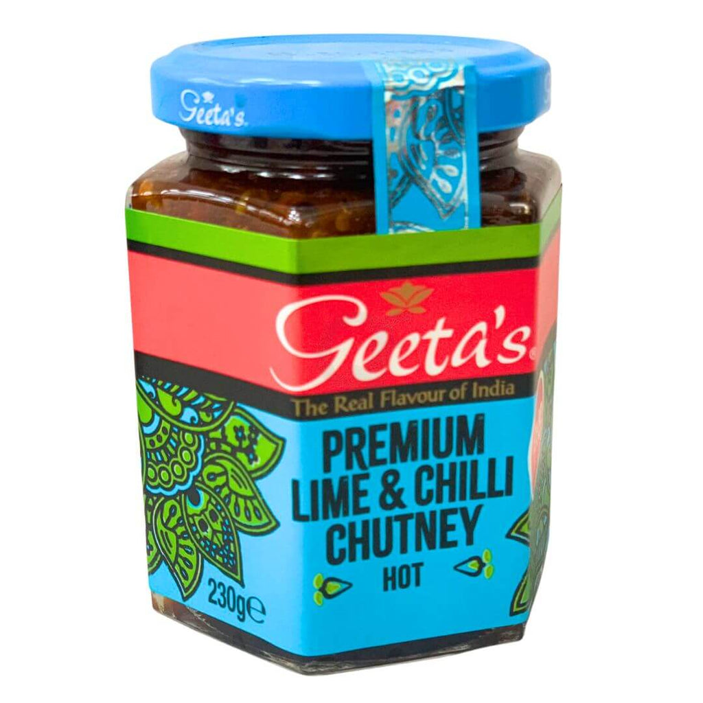 Geeta's Premium Lime And Chilli Chutney