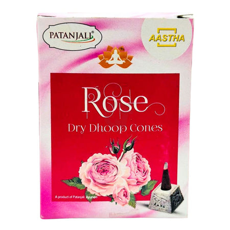 Patanjali Rose Dry Dhoop Cones