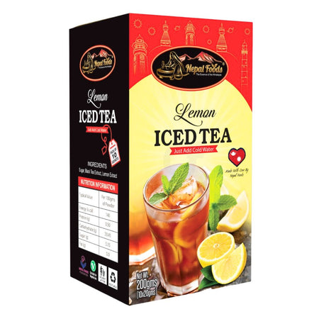 Nepal foods lemon iced tea