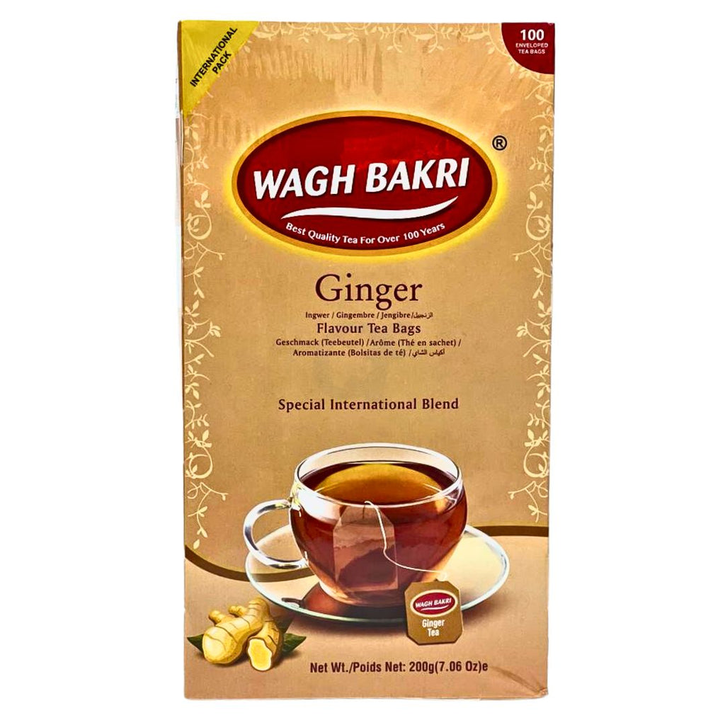 Wagh bakri ginger flavour (100tea bags)