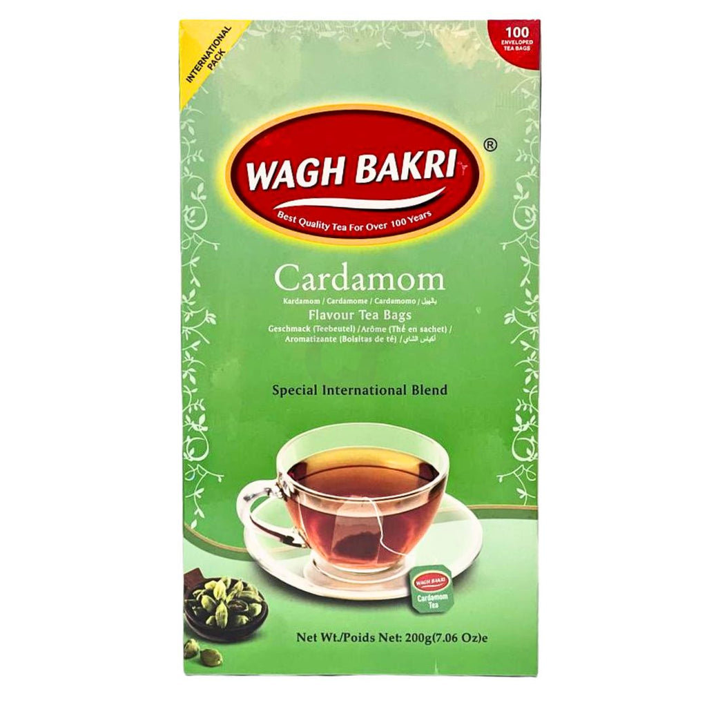 Wagh bakri cardamom flavour (100 tea bags)