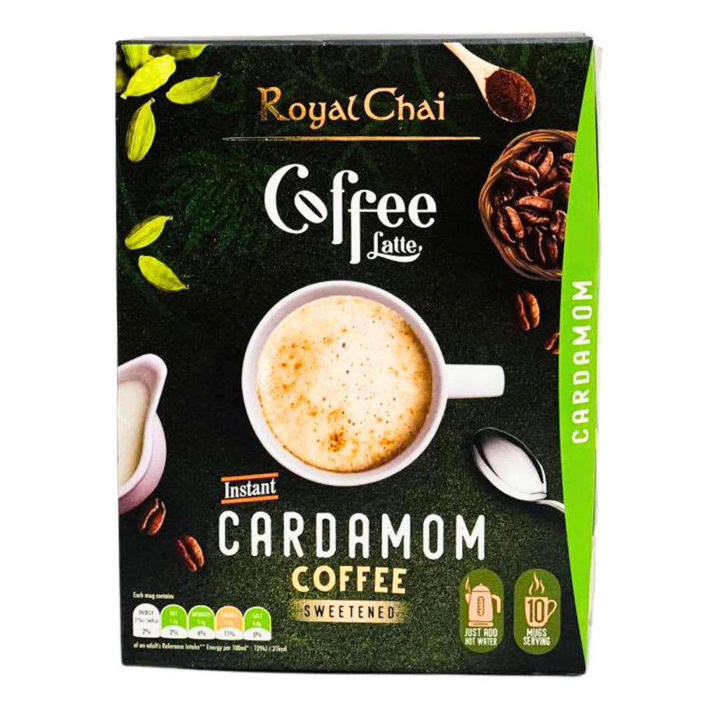 Royal chai cardamom coffee sweetened