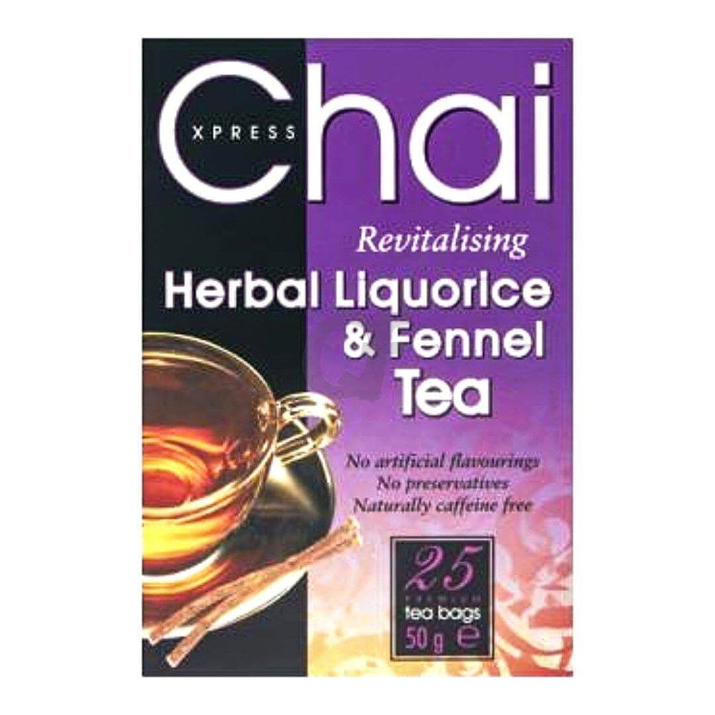 Express Chai Herbal Liquorice And Fennel Tea 50g (25 Bags)