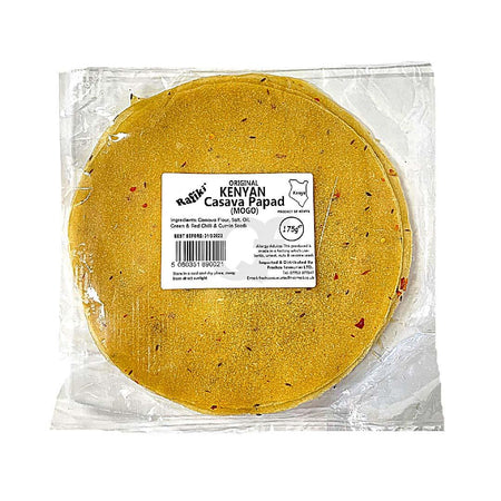 Kenyan Cassava (Mogo) Papad