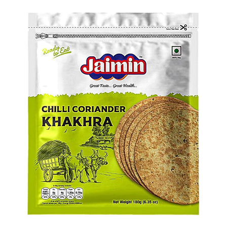 Jaimin Chilli coriander khakhra 200g