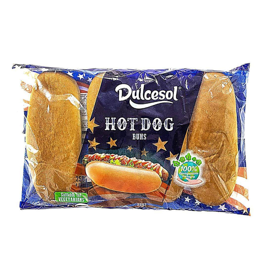 Dulcesol 4 Hot Dog Buns