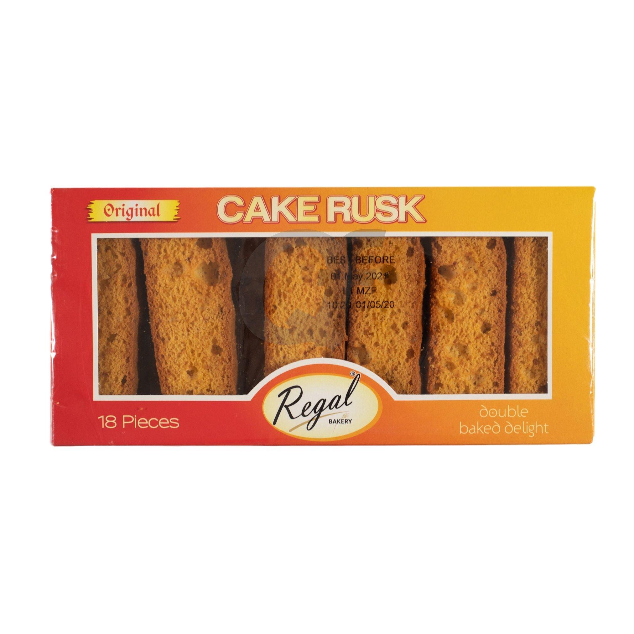 Regal Rusk Regal Cake Rusk Original 18 and 28 Pieces