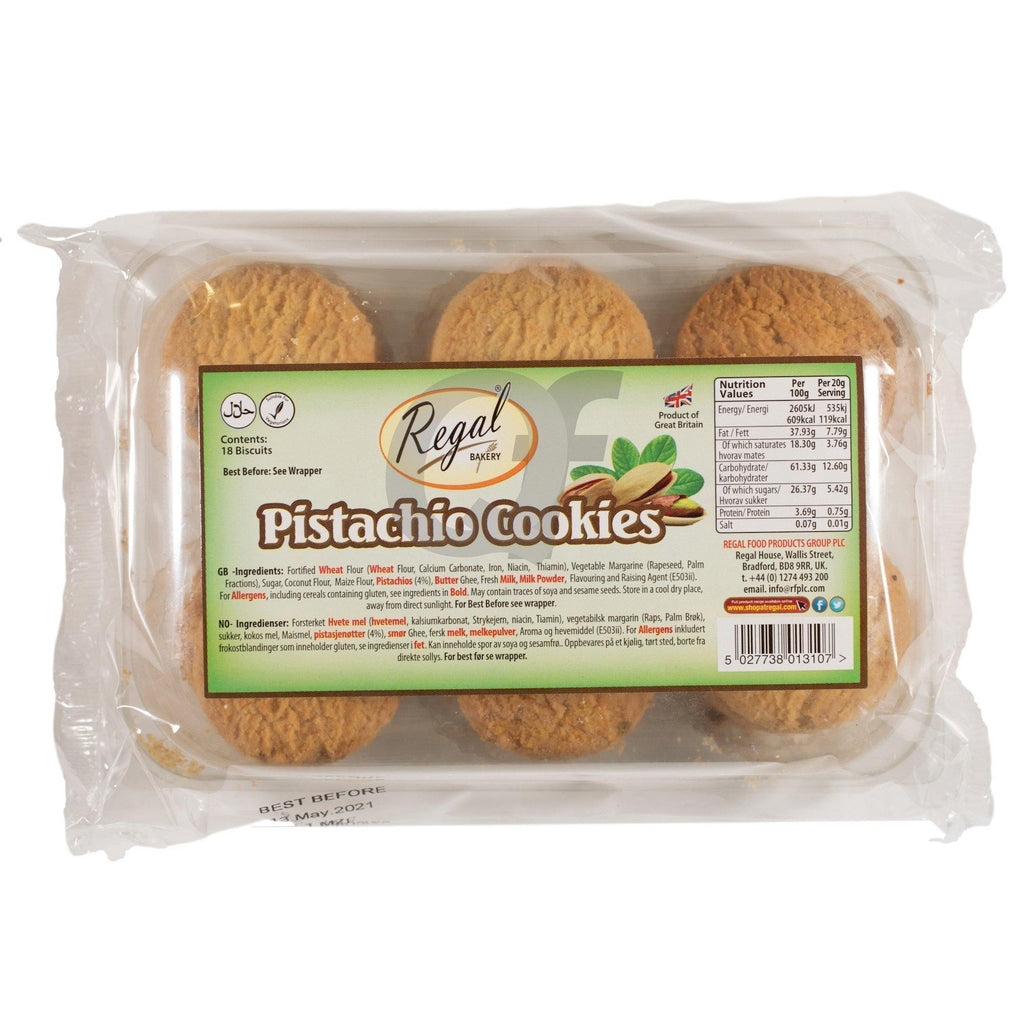 Regal Pistachio Cookies 18 Pieces