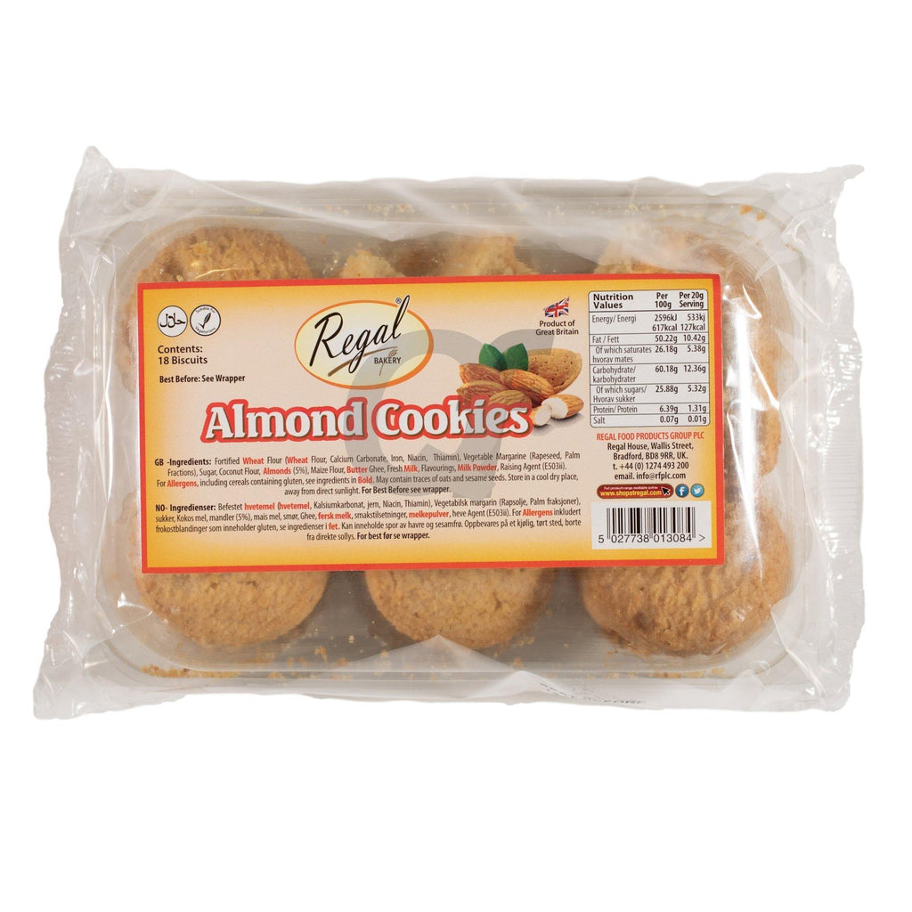 Regal Almond Cookies 18 Pieces