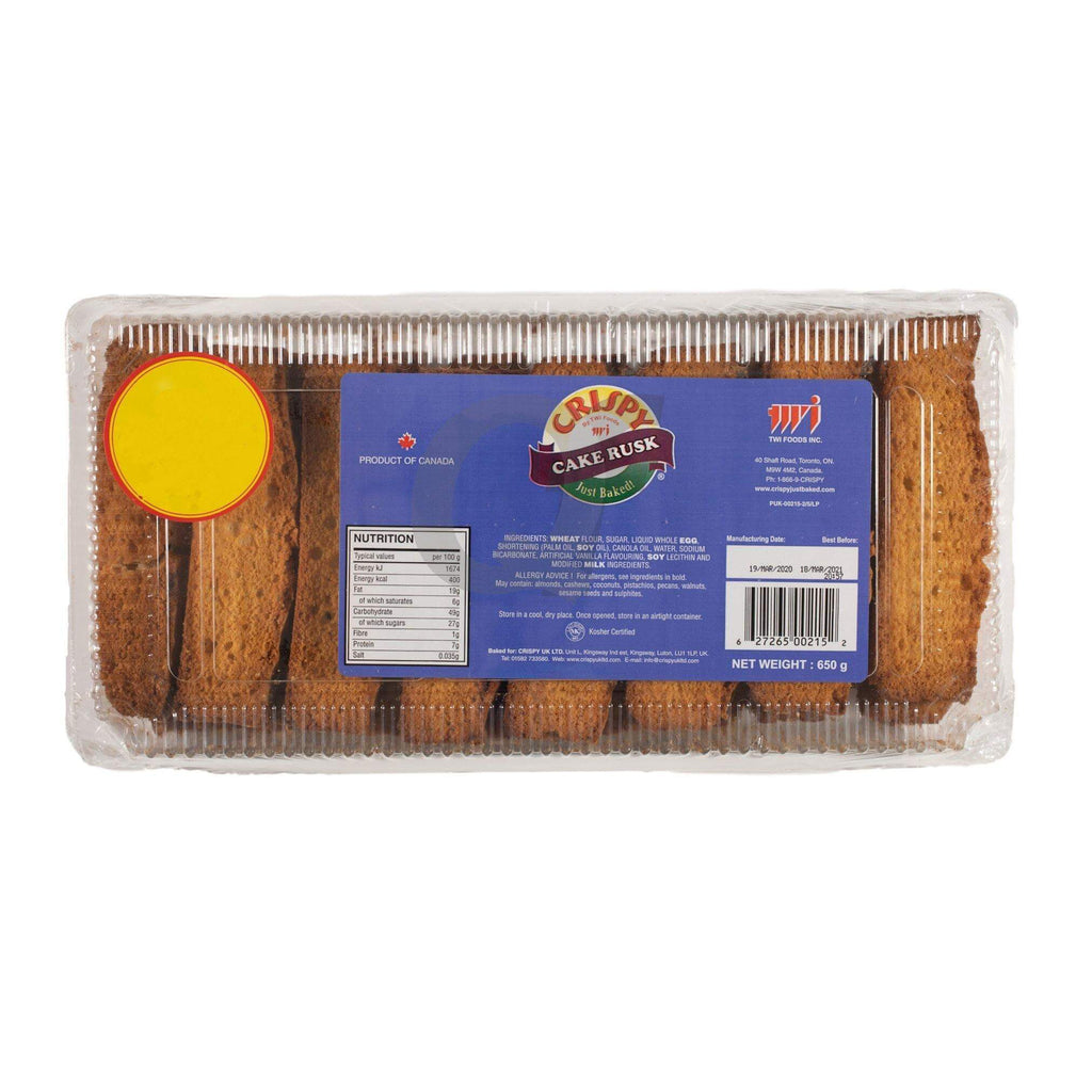 Crispy Cake Rusk 650g