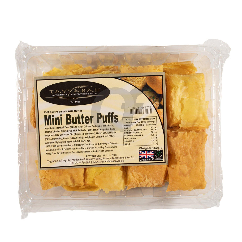 Tayyabah Mini Butter Puffs 150g