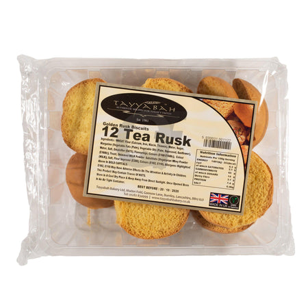 Tayyabah Tea Rusk 12 Pieces