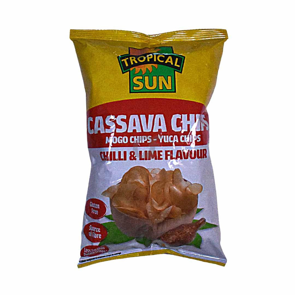 Tropical Sun Cassava Chips Chilli and Lime
