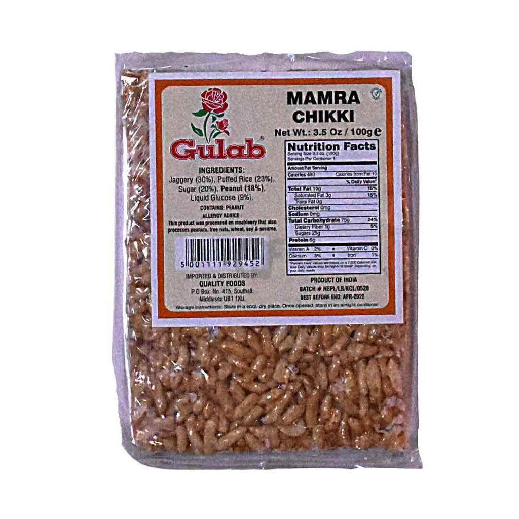 Gulab Mamra Chikki