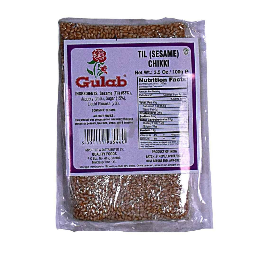 Gulab Til (Sesame) Chikki