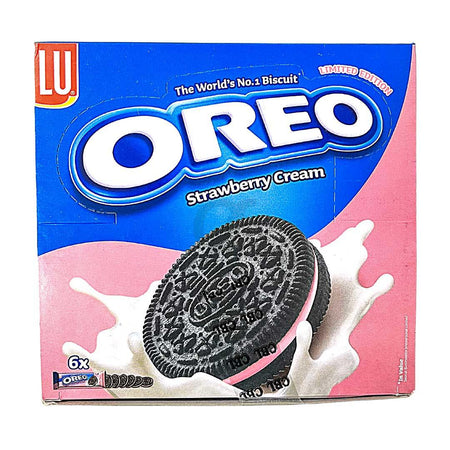 Oreo Strawberry Cream Biscuits