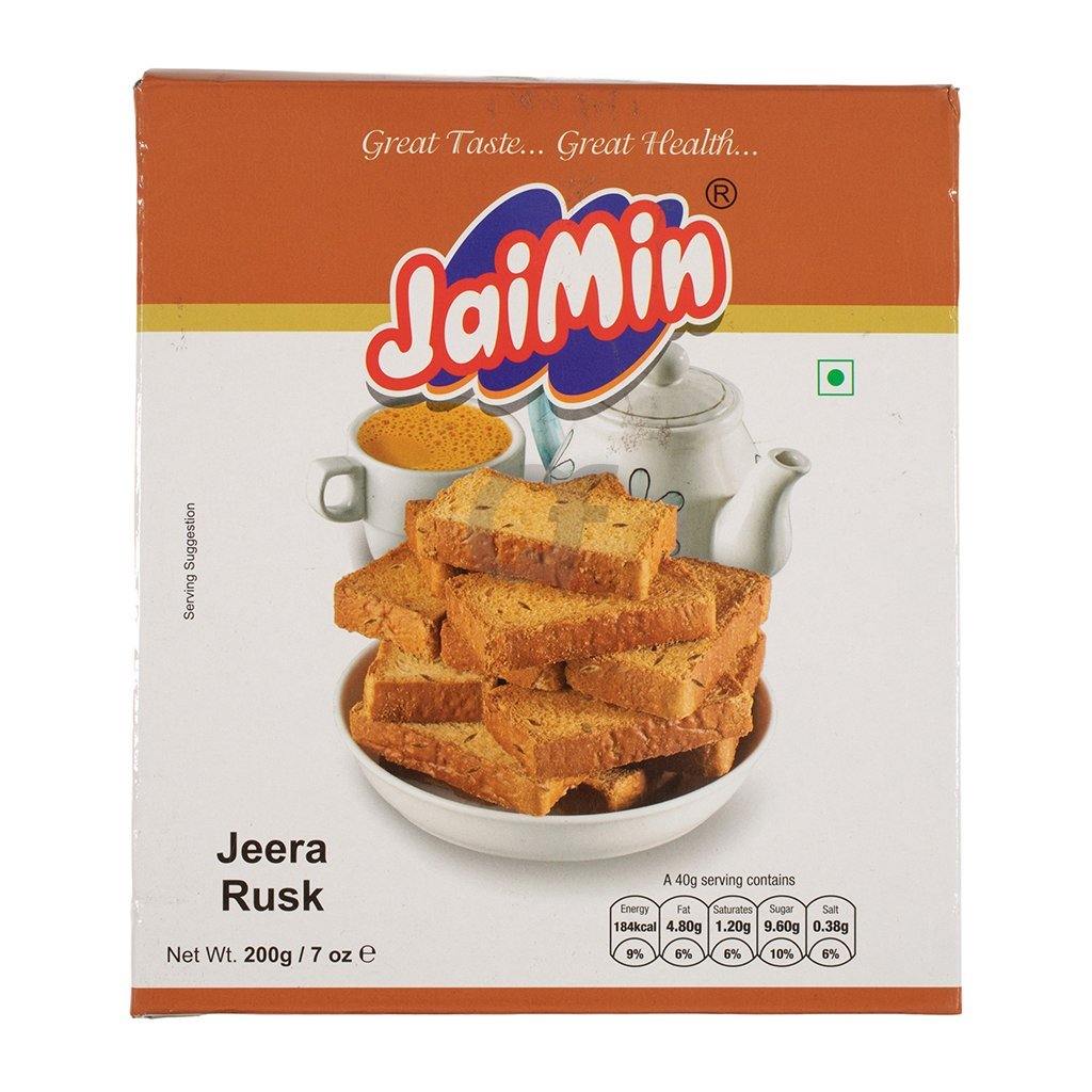 Produktbild von Jaimin Jeera Rusk Toast - 200g - 3er-Packung