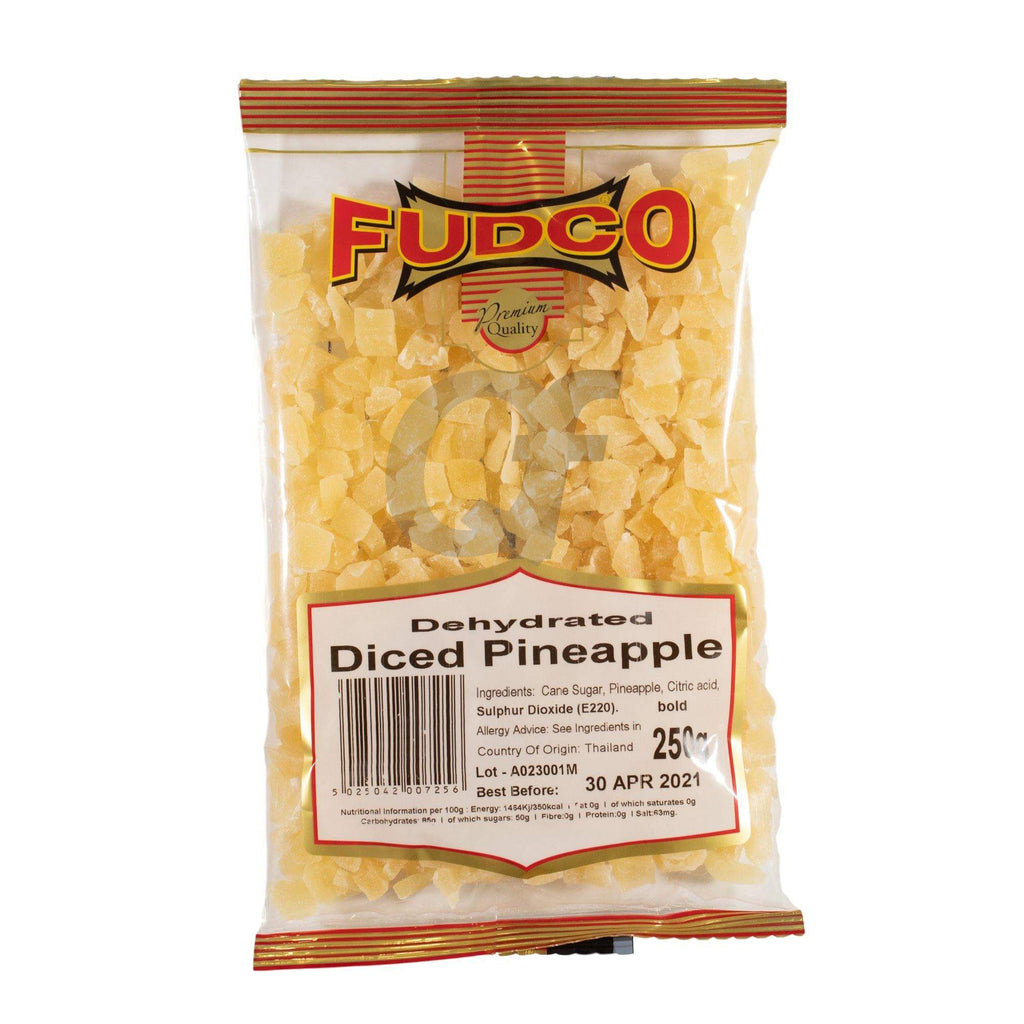 Fudco Dehydrated Diced Pineapple 250g