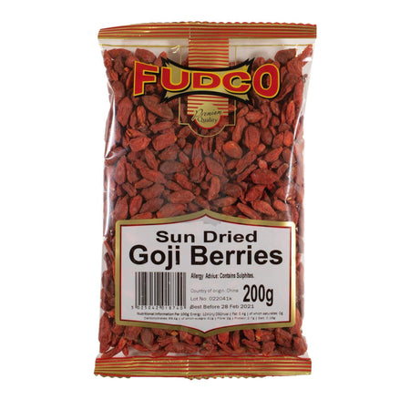 Fudco Sun Dried Goji Berries 200g