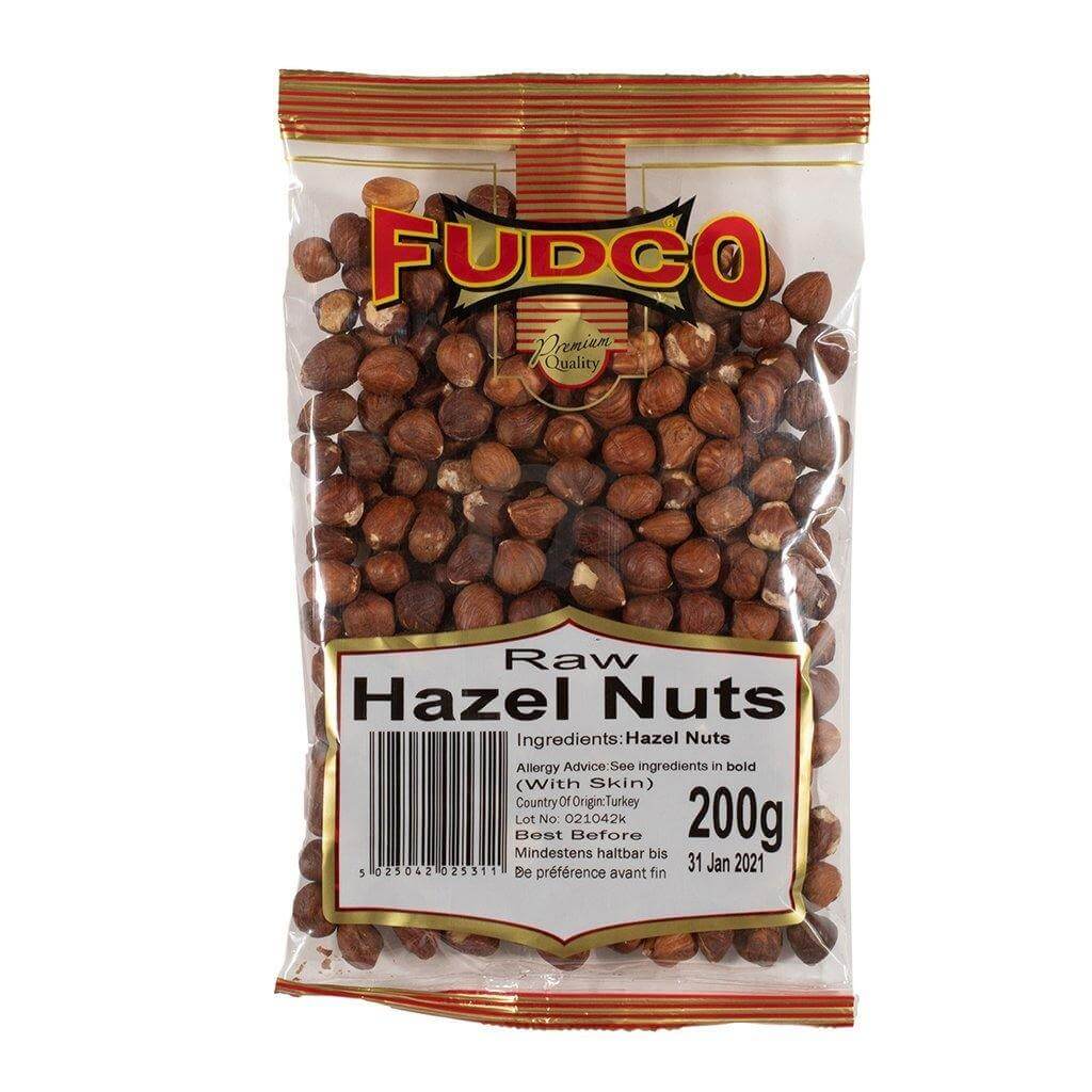 Fudco raw hazel nuts 200g