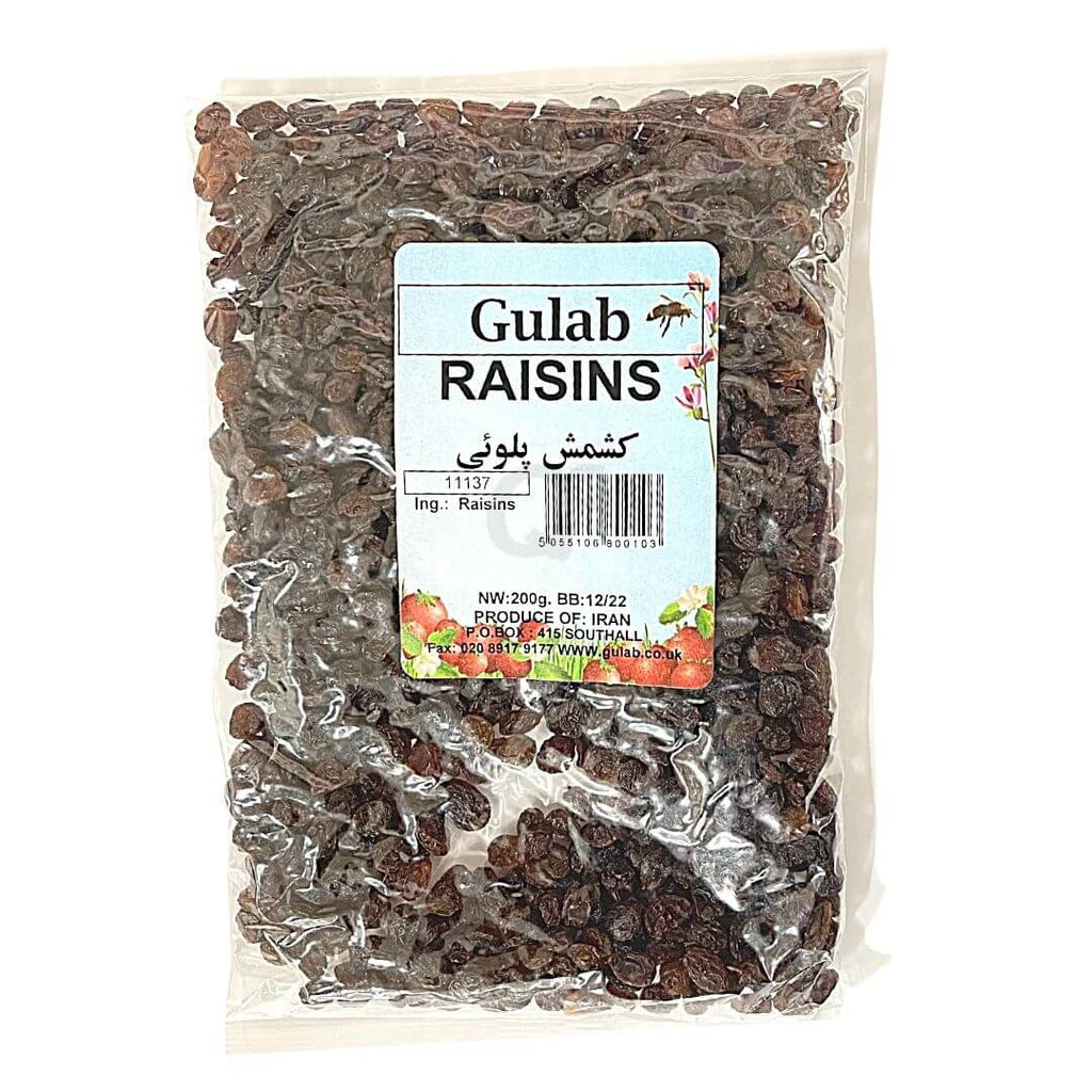 Gulab Black Raisins 200g