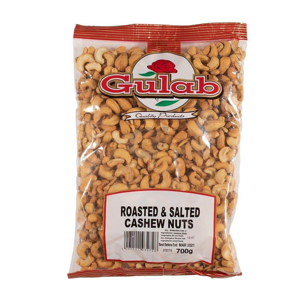 Gulab Roasted and Salted Cashew Nuts 700g