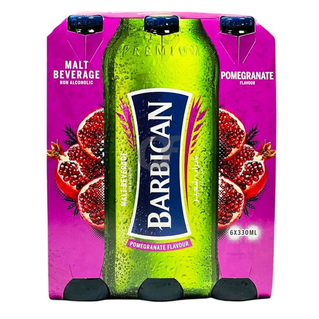 Barbican malt drink -Pomegranate  Flavour 6x330ml