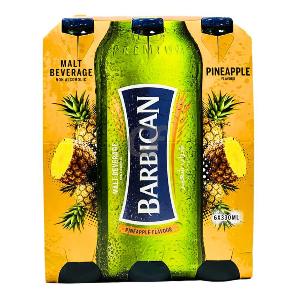 Barbican Malt Drink - Pineapple Flavour 6x330ml